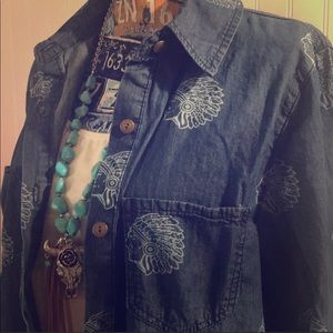 Indian Chief Denim Shirt
